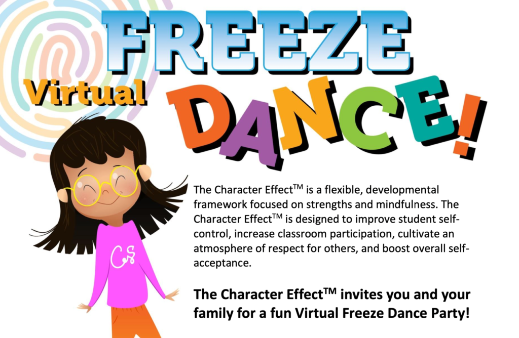Join us for a Virtual Freeze Dance Party April 28th!